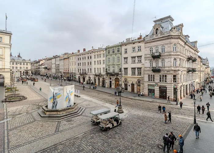 Lejlighed Rynok Square With Balcony Lviv