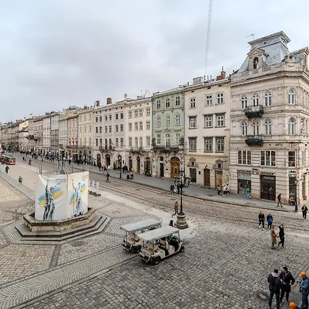 Appartement Rynok Square With Balcony Lviv